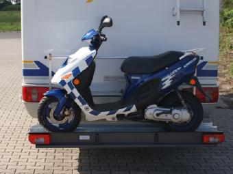 scooter drager camper motor scooter