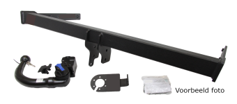 trekhaak afneembaar opel frontera