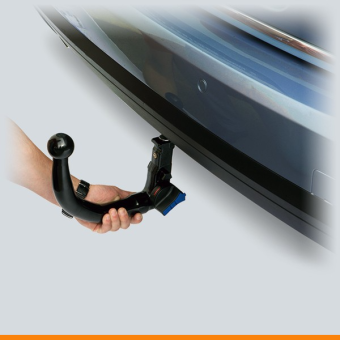 Trekhaak Volkswagen Polo V speciaal voor R-line Afneembaar (6R1 6C1) Bouwjaren vanaf 3-2009