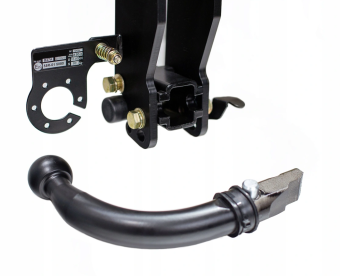 trekhaak kia rio horizontaal afneembaar