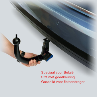 Trekhaak Opel Ampera Bouwjaar vanaf 2017 tot nu Verticaal afneembaar speciaal voor Belgie