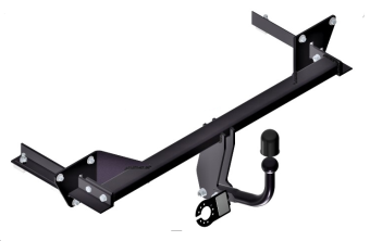 Trekhaak Fiat Doblo Work-UP bouwjaar vanaf 08-2011